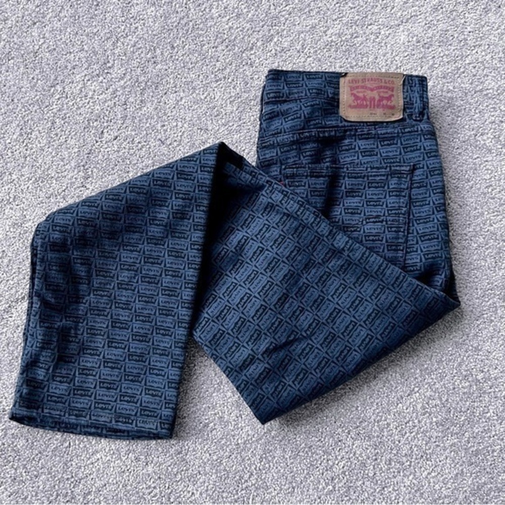 Levi’s 512 Slim Taper logo print jeans size 20 (boys)